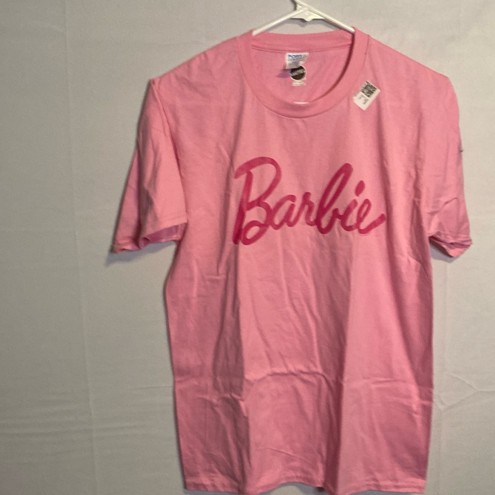 Pink Barbie short sleeve nwt